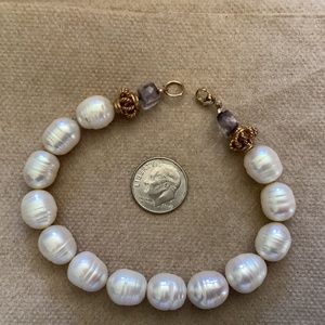 Freshwater Pearl Bracelet Gold Filled Clasp